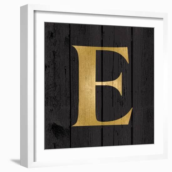 Gold Alphabet E-N. Harbick-Framed Art Print