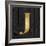 Gold Alphabet J-N. Harbick-Framed Premium Giclee Print