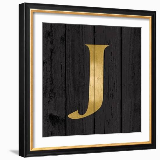 Gold Alphabet J-N. Harbick-Framed Premium Giclee Print