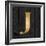 Gold Alphabet J-N. Harbick-Framed Art Print