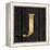 Gold Alphabet J-N. Harbick-Framed Stretched Canvas
