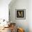 Gold Alphabet M-N. Harbick-Framed Art Print displayed on a wall