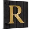 Gold Alphabet R-N. Harbick-Mounted Art Print