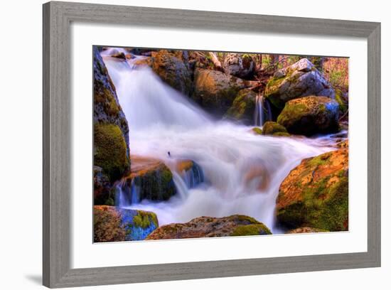 Gold and Blue Creek, Yosemite-Vincent James-Framed Photographic Print