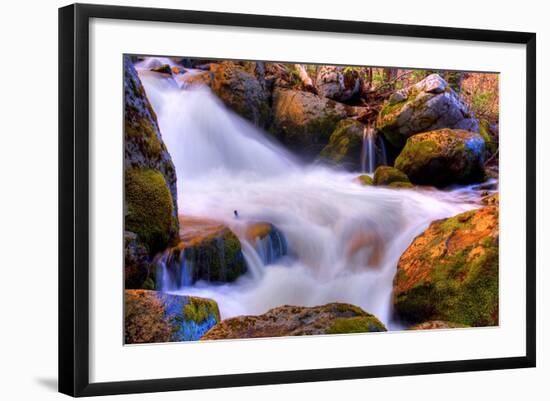 Gold and Blue Creek, Yosemite-Vincent James-Framed Photographic Print