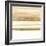 Gold and Gray Sand II-Chris Paschke-Framed Art Print