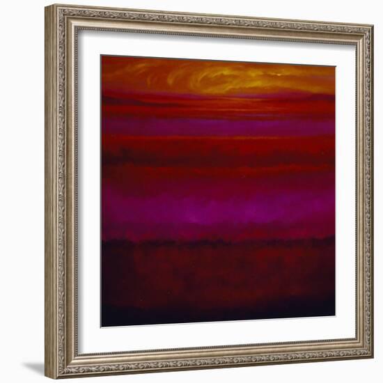 Gold and Magenta, 2005-Lee Campbell-Framed Giclee Print