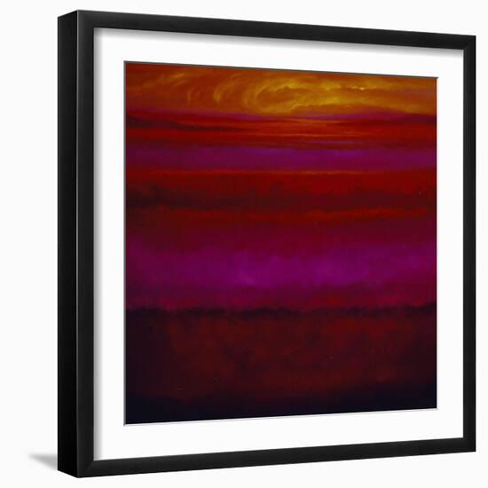 Gold and Magenta, 2005-Lee Campbell-Framed Giclee Print