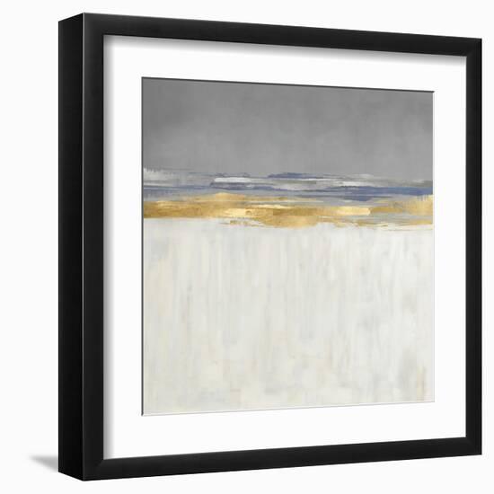 Gold and Silver Horizon I-Jake Messina-Framed Art Print