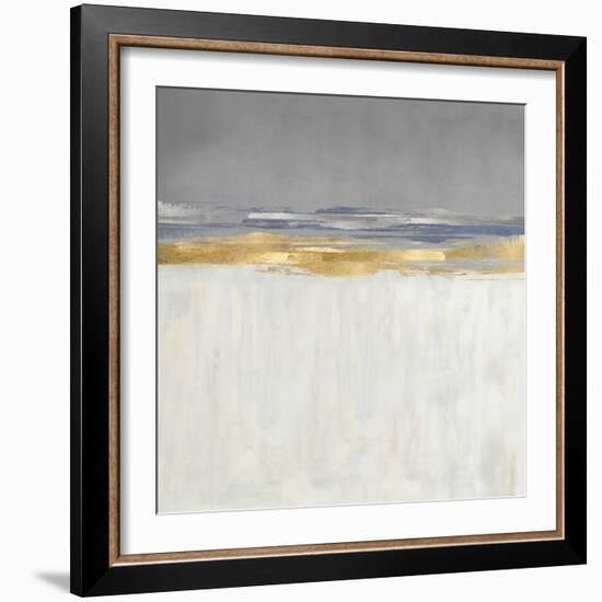 Gold and Silver Horizon I-Jake Messina-Framed Art Print