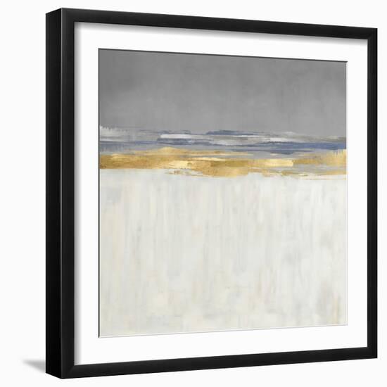 Gold and Silver Horizon I-Jake Messina-Framed Art Print