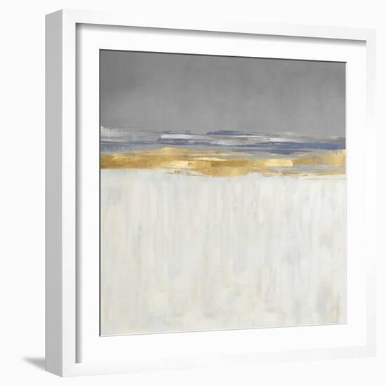 Gold and Silver Horizon I-Jake Messina-Framed Art Print