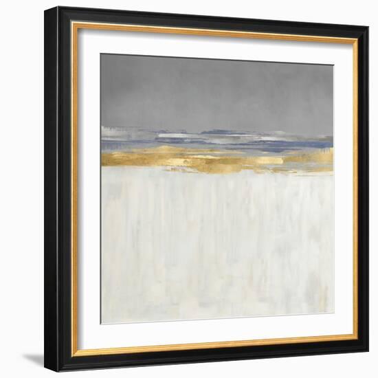 Gold and Silver Horizon I-Jake Messina-Framed Art Print