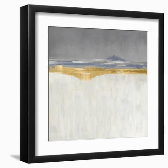 Gold and Silver Horizon II-Jake Messina-Framed Art Print