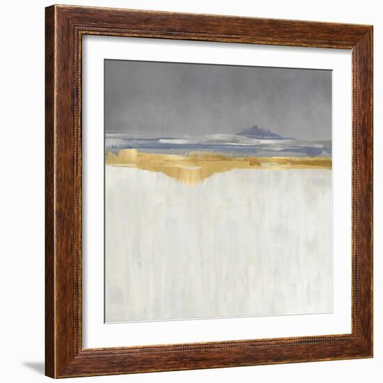 Gold and Silver Horizon II-Jake Messina-Framed Art Print