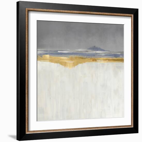 Gold and Silver Horizon II-Jake Messina-Framed Art Print