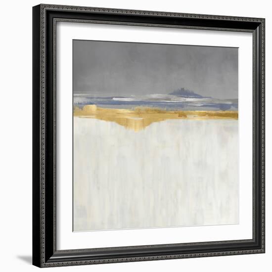 Gold and Silver Horizon II-Jake Messina-Framed Art Print