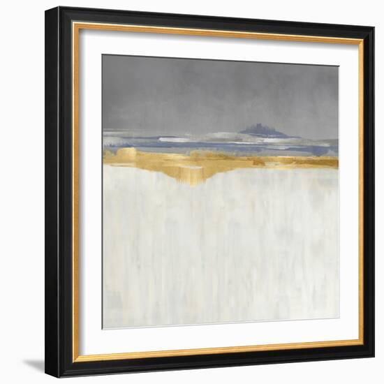 Gold and Silver Horizon II-Jake Messina-Framed Art Print