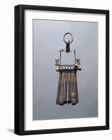 Gold and Silver Toiletries-null-Framed Giclee Print