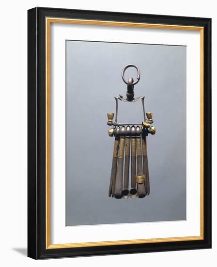 Gold and Silver Toiletries-null-Framed Giclee Print