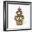 Gold and Silver Torah Crown-null-Framed Photographic Print