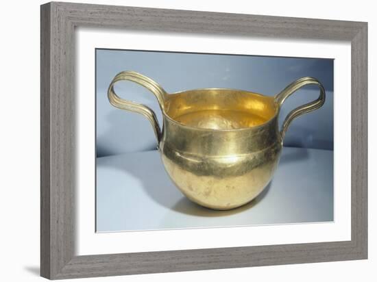 Gold and Silver-null-Framed Giclee Print