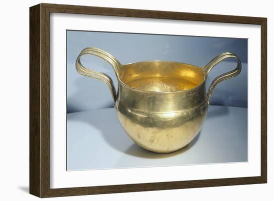 Gold and Silver-null-Framed Giclee Print