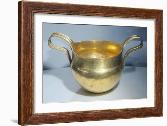 Gold and Silver-null-Framed Giclee Print