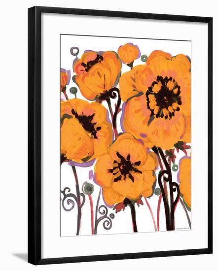 Gold Anemone-Natasha Wescoat-Framed Giclee Print