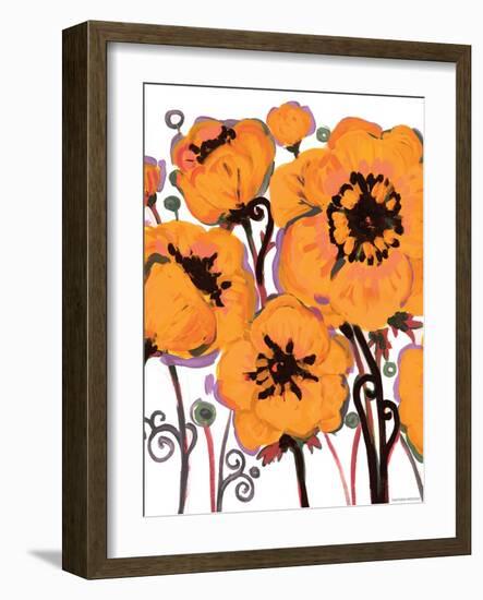 Gold Anemone-Natasha Wescoat-Framed Giclee Print