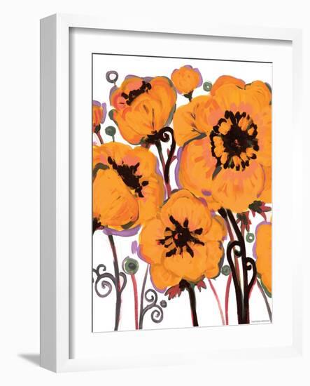 Gold Anemone-Natasha Wescoat-Framed Giclee Print