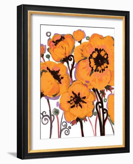 Gold Anemone-Natasha Wescoat-Framed Giclee Print