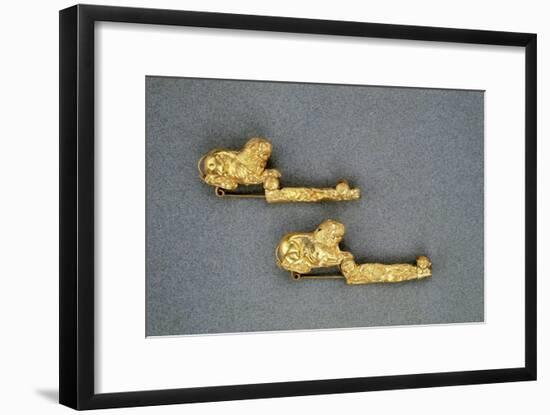 Gold Arc-null-Framed Giclee Print