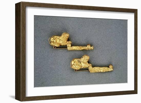 Gold Arc-null-Framed Giclee Print