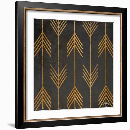 Gold Arrow Modele I-Elizabeth Medley-Framed Art Print