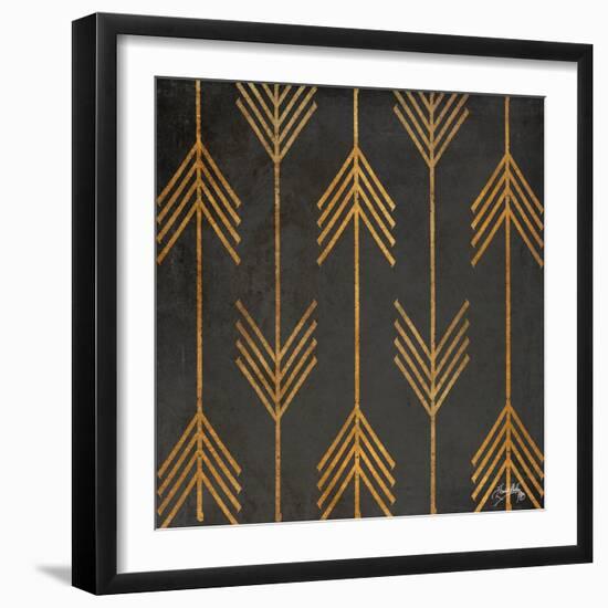 Gold Arrow Modele I-Elizabeth Medley-Framed Art Print