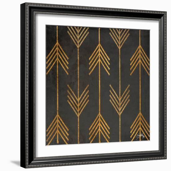 Gold Arrow Modele I-Elizabeth Medley-Framed Art Print