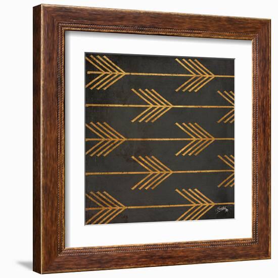 Gold Arrow Modele II-Elizabeth Medley-Framed Art Print