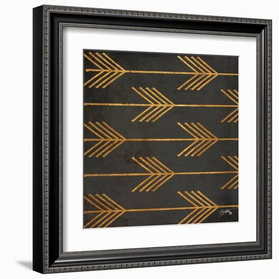 Gold Arrow Modele II-Elizabeth Medley-Framed Art Print