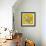 Gold Batik Botanical I-Andrea Davis-Framed Art Print displayed on a wall