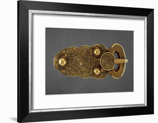 Gold Belt Buckle Fom the Ship-Burial at Sutton Hoo, Suffolk, Early 7th Century--Framed Giclee Print