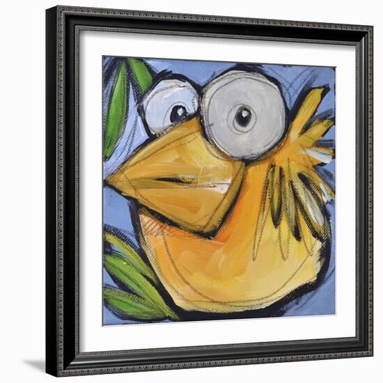 Gold Bird 1-Tim Nyberg-Framed Giclee Print