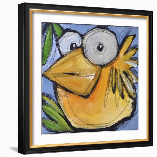 Gold Bird 1-Tim Nyberg-Framed Giclee Print