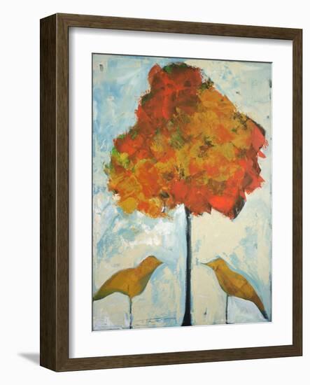 Gold Birds and Maple-Tim Nyberg-Framed Giclee Print