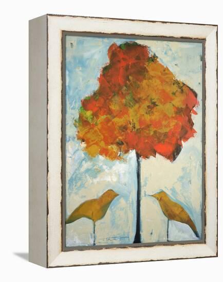 Gold Birds and Maple-Tim Nyberg-Framed Premier Image Canvas