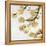 Gold Blossoms on White II-Kate Bennett-Framed Stretched Canvas