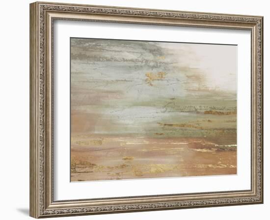 Gold & Blush Coast-PI Studio-Framed Art Print