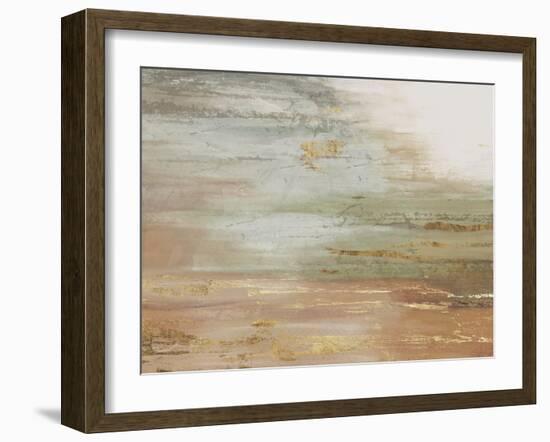 Gold & Blush Coast-PI Studio-Framed Art Print