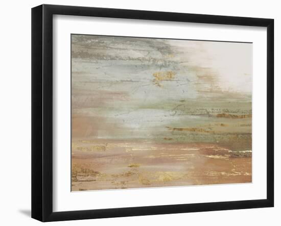 Gold & Blush Coast-PI Studio-Framed Art Print