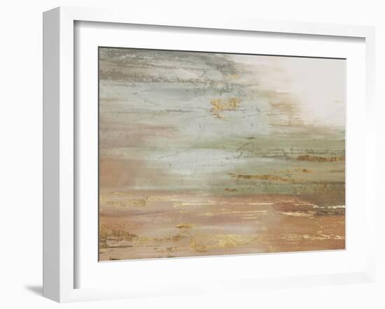 Gold & Blush Coast-PI Studio-Framed Art Print